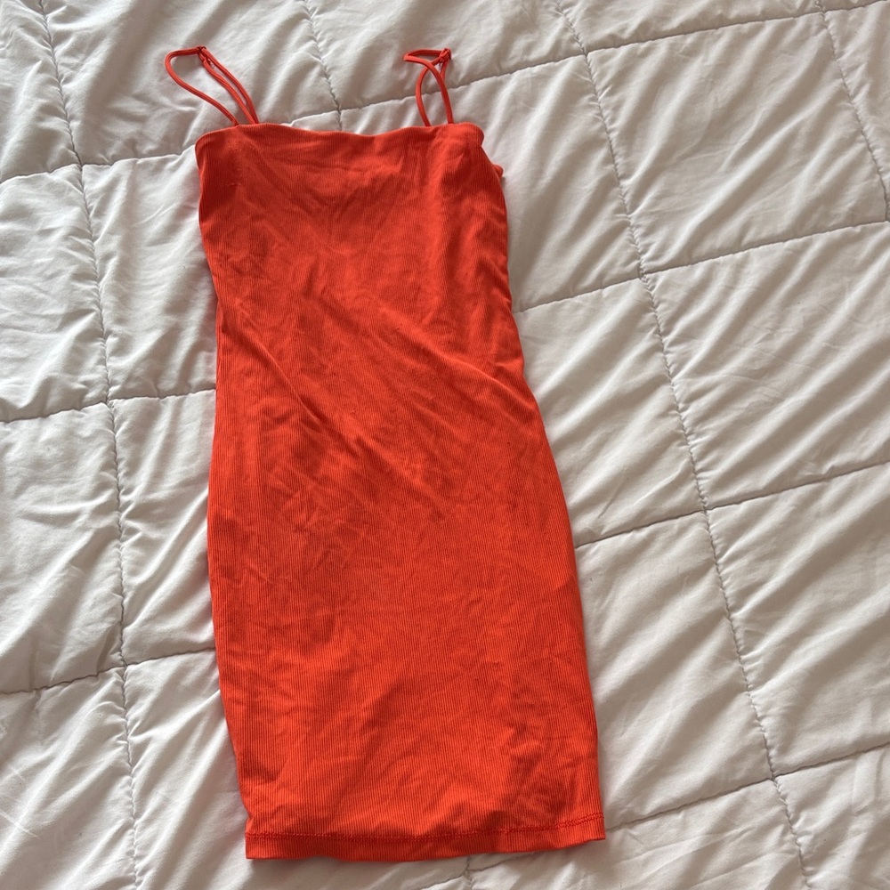 Garage Orange Mini Dress